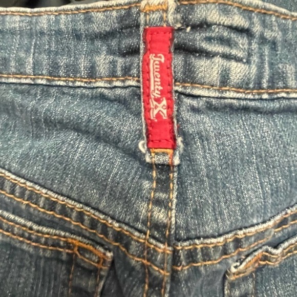 VTG Wrangler 20X Houston Jeans Front Slit Sz 9/10 x 34 - Picture 4 of 6